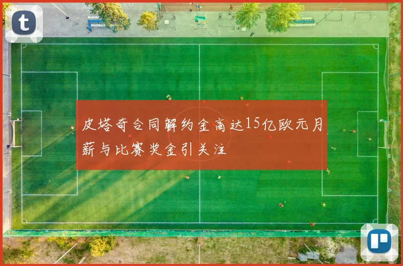 皮塔奇合同解约金高达15亿欧元月薪与比赛奖金引关注